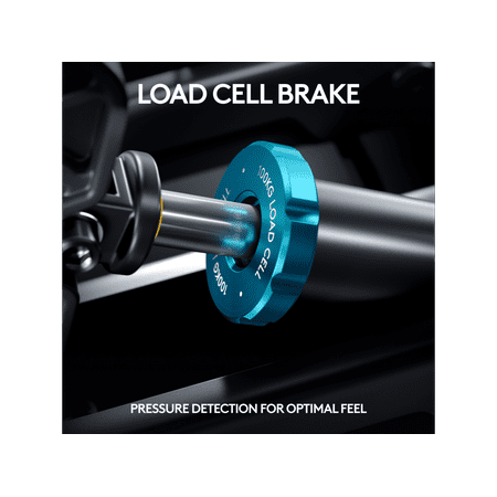 Logitech - PRO Racing Simulator Pedals with 100kg Load Cell Brake - Black
