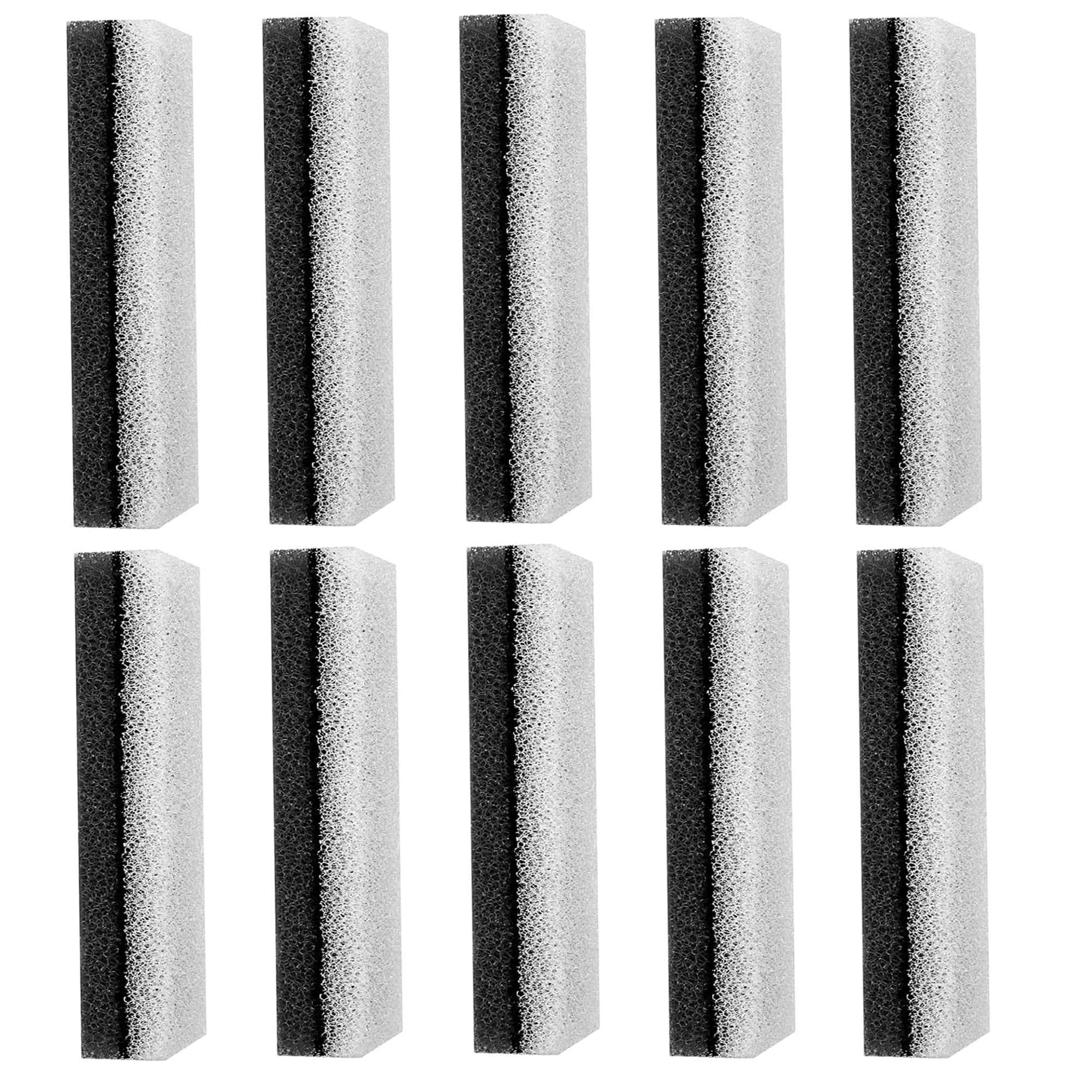 Genligt 16 Pack Activated Carbon Sponges Foam Filters, for WF020 Cat Water Fountain Filters, Automatic Pet Fountain Filter Replacement