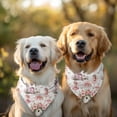 thumbnail image 2 of Dog Bandana 2 Pack,Fairy Princess Mushroom Pattern Bandanas for Dogs,Cat Bandana,Small/ Large Dog Bandana 2 Size,Dog Bandanas, 2 of 6