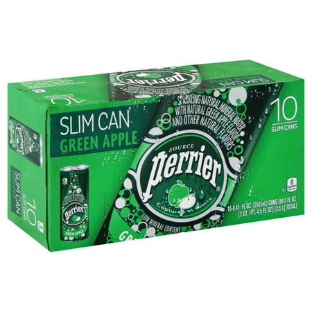 UPC 074780446839 product image for Perrier Sparkling Green Apple Flavored Natural Mineral Water 8.45 Fl. Oz. 10 Cou | upcitemdb.com