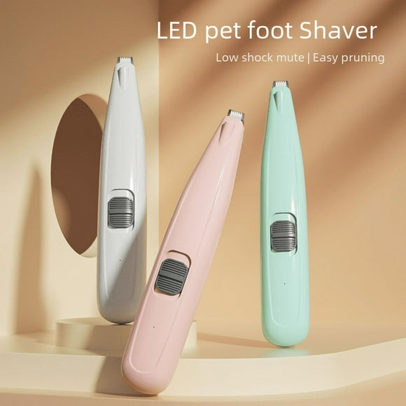 Dispositivo para afeitar los pelos de las patas de los gatos Dispositivo para afeitar los pelos de las patas de los perros Dispositivo para afeitar los dedos de los pies de las mascotas Artefacto