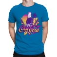 thumbnail image 2 of Officially Licensed Coca Cola Retro Coke : Neon Vibes Men's T-shirt, 2 of 3