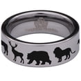 thumbnail image 2 of Animal Lovers Tungsten Carbide Ring, 2 of 9