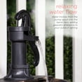 thumbnail image 4 of Alpine Corporation 27" Two-Tier Barrel & Pump Outdoor Fountain, Bronze, 4 of 9