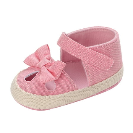 

Spring And Summer Children Baby Toddler Shoes Boys And Girls Sandals Solid Leopard Pattern Bow Knot Light Breathable And Comfortable