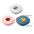 thumbnail image 3 of Shisuyan ABS Data Cable Organizer Box Yellow 6Pcs 2.75x2.75x0.59in, 3 of 8