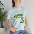 thumbnail image 6 of Pickle Pal Logo T-shirt, Funny Vintage Pickle Lover Unisex Short Sleeve Tee, Light Blue, Large, 6 of 9