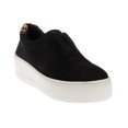 thumbnail image 1 of Dune London Womens Ethoss Leather Platform Trainers, 1 of 4