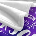 thumbnail image 4 of Custom Blanket with Name for Adults Kids Personalized Blanket and Throw Customized Flannel Name Blanket Personalized (Style-2, 30x40), 4 of 6