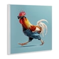 thumbnail image 3 of Stupell Industries Rooster Run with Sunglasses Wall Plaque Art design by Jim Baldwin, 12 x 12, 3 of 7