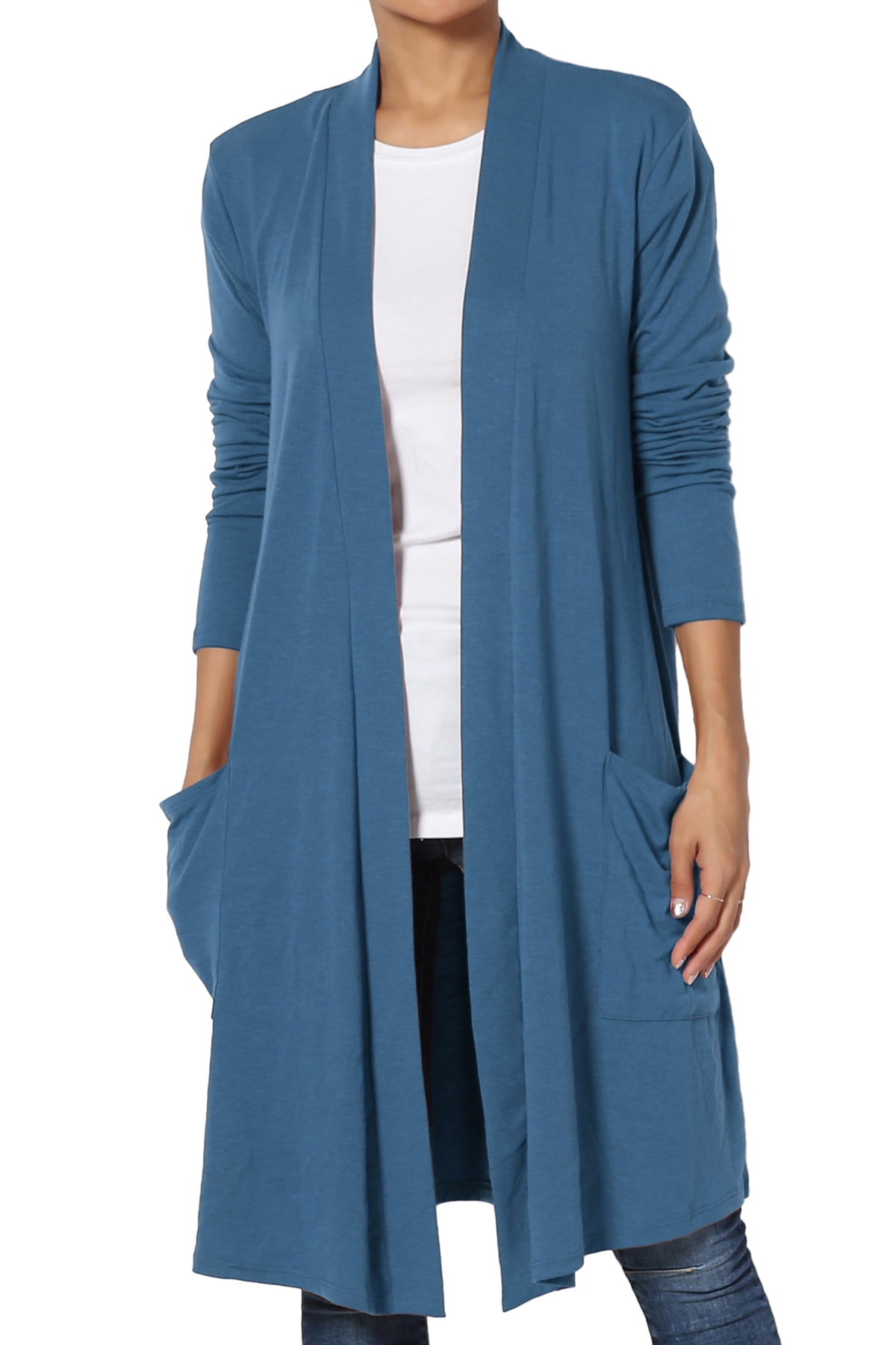 navy blue cardigan walmart