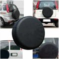 thumbnail image 5 of Cubierta de rueda de repuesto de 15 pulgadas para todos los diámetros (70cm-75cm/28-29), protección impermeable a prueba de polvo de PVC para coche, 5 of 5