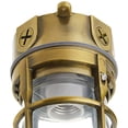 thumbnail image 4 of Woods L1706AB Vandal Resistant 150W Incandescent Security Light, Ceiling Mount, Antique Brass, 4 of 5