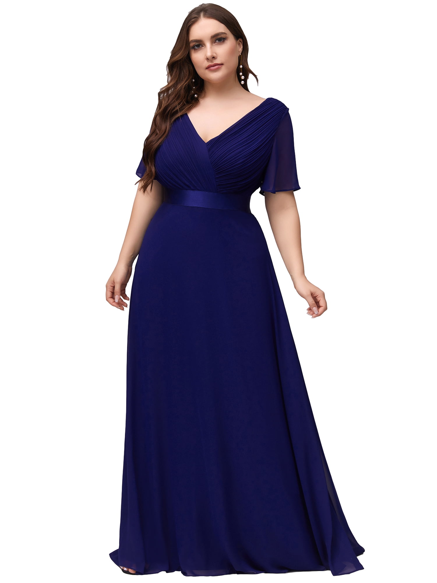 Elegant Plus Size Chiffon A-Line Prom Cocktail Dress Ghana Ubuy