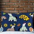 thumbnail image 6 of Pillowcases Animals Seamless Pillow Cases Set of 2 Pillow Cover Cushion Case Rectangle Pillowcase with Hidden Zipper 20x36 Inch Home Decor, 6 of 6
