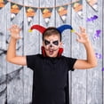 thumbnail image 5 of Clown Headband Headdress Hairband Head Bopper Fancy Dress Outfit for Halloween Carnival Birthday Party, 5 of 7