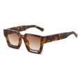 thumbnail image 1 of SHAUNA Ins Popular Mujeres Gafas de sol cuadradas Retro Hombres Tonos teñidos UV400, 1 of 5