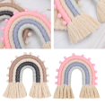 thumbnail image 2 of Giaone Rainbow Wall Hanging Tassels with Pompoms Comfortable Design for Living Rooms, 2 of 9