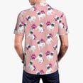 thumbnail image 4 of Daiia Bulldog Pattern Men’s Polo Shirts,Solid Deck Shirt,Classic Fit, Breathable Cotton Polo for Casual and Sport Wear-Large, 4 of 9