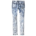 thumbnail image 2 of Mudd Big Girls' Slit Knee Skinny Jeans, Acid Wash (Small 8), 2 of 2