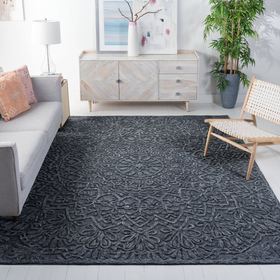 Safavieh Trace Montague Medallion Area Rug, Dark Gray, 8' x 10'