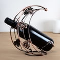 thumbnail image 1 of Estante De Vino Tinto De Estilo Elegante, Soporte De Vino Organizador De Botellas, Para Coleccionistas De Vino De Hotel Home YLSHRF Otros, 1 of 8