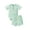 Mint Green, variant on Vedolay Short Sets For Boy Casual Summer Boy's Clothing Hawaiian Shirt Tropical Print Short Fashion Short Shirt Boy Summer Clothing,Green 6-9 Months