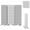 Light Gray, variant on Mobile Room Divider 72x66in, Soundproof Privacy Screen with 12 Locking Wheels, Freestanding Office Partition with Zipper Connection for Desk Wrap(Light Gray)