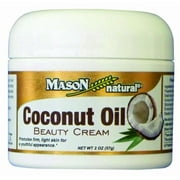 Crème de beauté à l'huile de noix de coco naturelle Mason - 2 oz