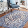 thumbnail image 3 of SAFAVIEH Tucson Delora Traditional Machine Washable Area Rug, 6' x 9', Beige/Grey, 3 of 9