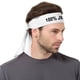 thumbnail image 4 of 100 Jesús Sports Head Tie Diadema Fútbol Blanco Negro Atletismo Fitness Bandana Elástica para el Sudor Absorbe la Humedad Silicona, 4 of 4