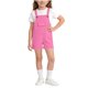 thumbnail image 2 of Odeerbi Niños Niñas Verano Bib En General Pantalones Cortos Casual Cómodo Lindo Romper Con Bolsillo, 2 of 7