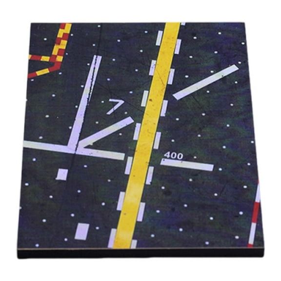 Airport Runway Model Fighter Aircraft Apron Wooden Material for Miniature Scene Hobbyist Display
