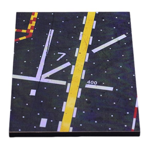 Xuanheng 1/72 Fighter Airport Runway Model Scene Model Aviation Ornament Supplies Premium Accessory Wooden Gift Aircraft Parking Apron Style A