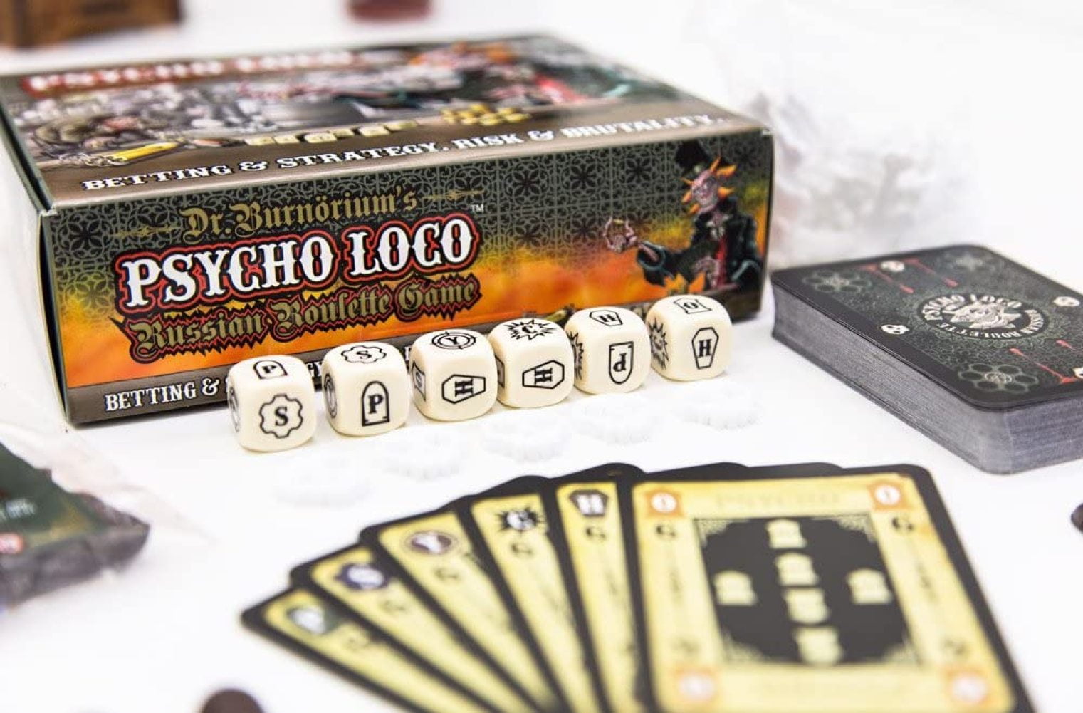 Psycho Loco Russian Roulette Game Chili Chocolate Game 