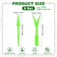 thumbnail image 3 of Uxcell 12-Pack Mini Garden Hand Succulent Transplanting Tools, Plastic Seedlings Dibber Sowing Digging for Repotting/Lawn Maintenance/Plant Care, Small Gardening Tools [Green, Blue], 3 of 7