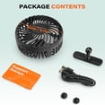 thumbnail image 5 of A2C Golf Cart Fan, Magnetic Cordless Portable Fan, 3-Speed Adjustable for Camping, Outdoor, Gym, Golf Cart, 5 of 8
