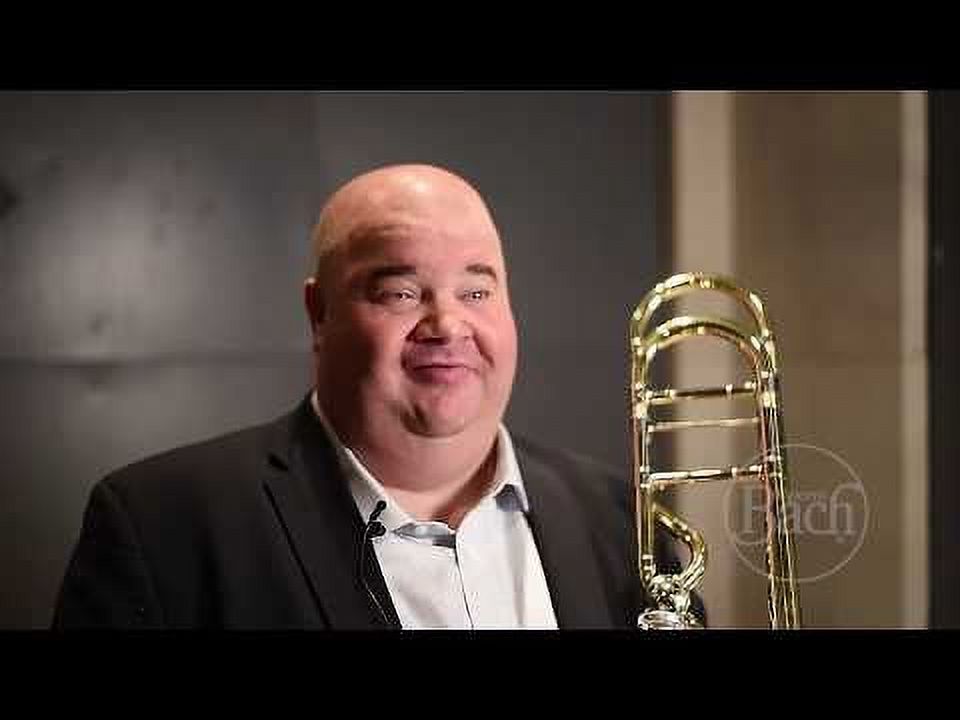Bach 42BOF Stradivarius Centennial Series Professional F-Attachment Tenor Trombone Lacquer Yellow Brass Bell