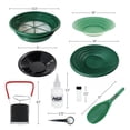 thumbnail image 2 of ASR Outdoor Gold Rush Gold Prospecting Kit 1/4 & 1/2 Coarse Classifier Screens, Vials, Dual Riffle Pans, 11pc, 2 of 7