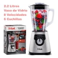 thumbnail image 1 of Licuadora 8 Velocidades Ultraforce Inoxidable con Vaso de Vidrio de 2.2 L 550 W T-fal MOD: LN328DMX, 1 of 9