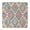 Xiaoge, variant on Colorful Boho Floral Square Tablecloth 34x34 Inch with Elastic Hem for Table Protection
