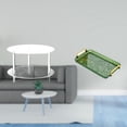 thumbnail image 2 of Mesa Auxiliar Acrílica Con Plato De Postre, Bandeja De Café Y Asa. Mesita De Noche Compacta Con Joyero Para Sala De Estar, Dormitorio O Comedor. Fácil De Armar., 2 of 8