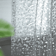 thumbnail image 3 of 2025 New! 2X Transparent Shower Curtain Lining, Pebble Pattern Plastic Bathroom, 3 of 7