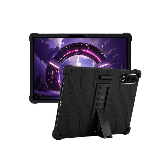 HYRACPO Silicone Case for Lenovo Legion Y900 13 inch, Soft Flexible Shockproof Protective Tablet Cover, Anti-Scratch & Lightweight Slim Design-Black