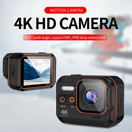 Image of 4K action camera bare metal HD camera action DV action camera