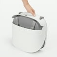 OXO Tot Perch Booster Seat with Straps, 3 Years and Up, Gray