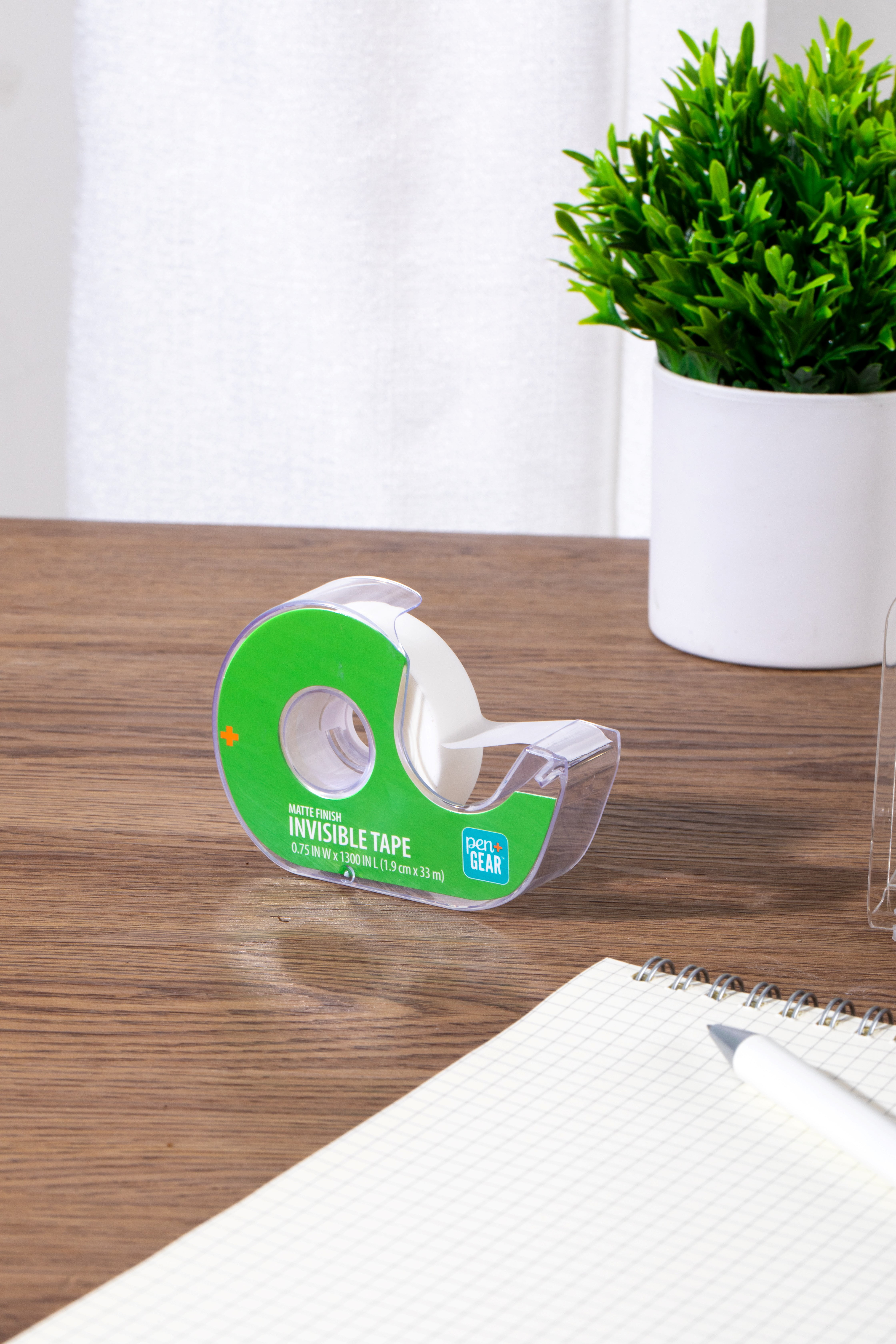 Pen+Gear Invisible Tape, 0.75 x1300 inch, Clear Color, 1 Pen+Gear Invisible Tape, 0.75 x1300 inch, Clear Color, 1