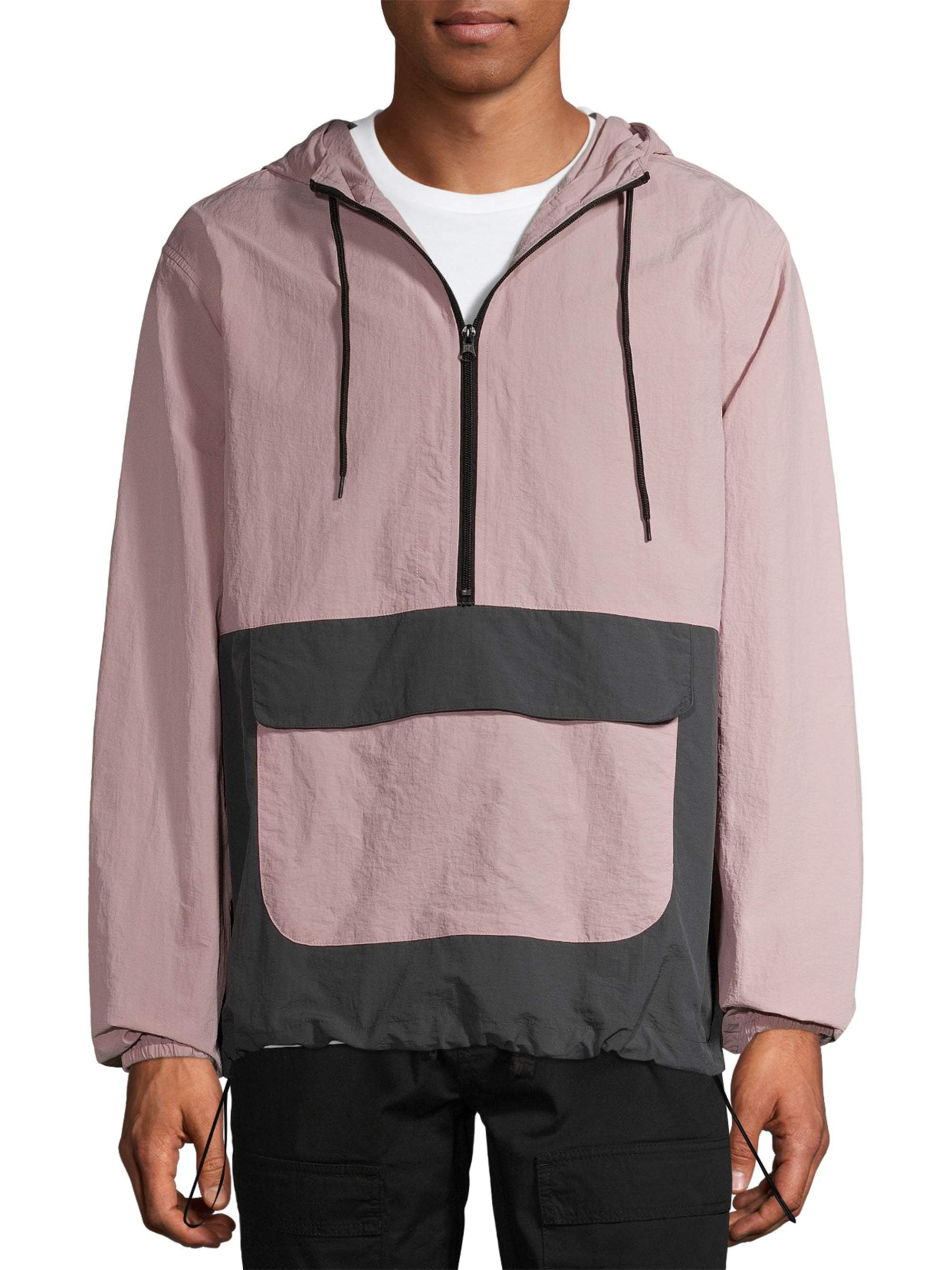 No Boundaries Men's and Big Men's Anorak, up to Size 5XL