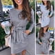 thumbnail image 2 of Vestido PRETTYGARDEN Ajustado de Manga Larga con Cinturón Talla S, 2 of 4