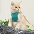 thumbnail image 5 of Pawras Cat Harness and Leash, Escape-Proof Vest Cat Harness and Leash, Breathable Soft Adjustable Escape Proof Cats Leash for Outdoor Walking, 5 of 9